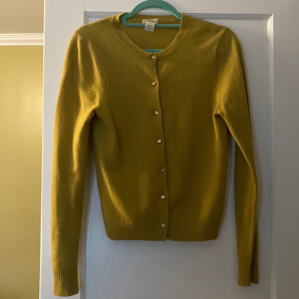 JCrew cashmere cardigan